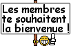 Membres bienvenue